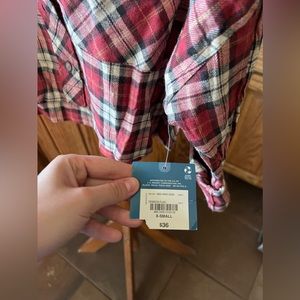 NEW Women’s Arizona Cropped Flannel, Size XS